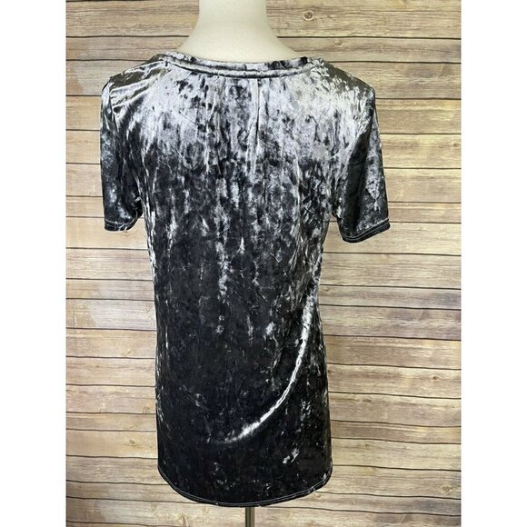 Spring + Mercer Women’s Small Crushed Velvet Top - Picture 5 of 10